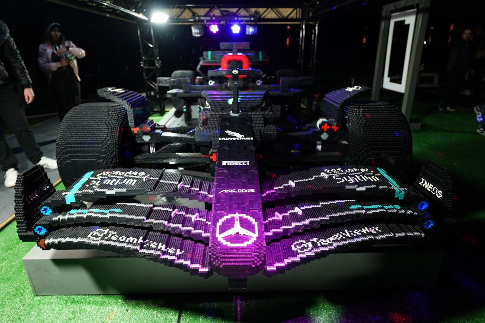193,000 bricks: the incredible Lego Mercedes F1 car lands in South Africa