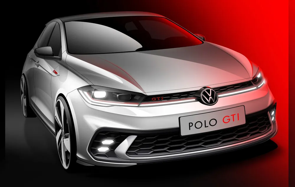 This is what the 2022 Volkswagen Polo GTI looks like