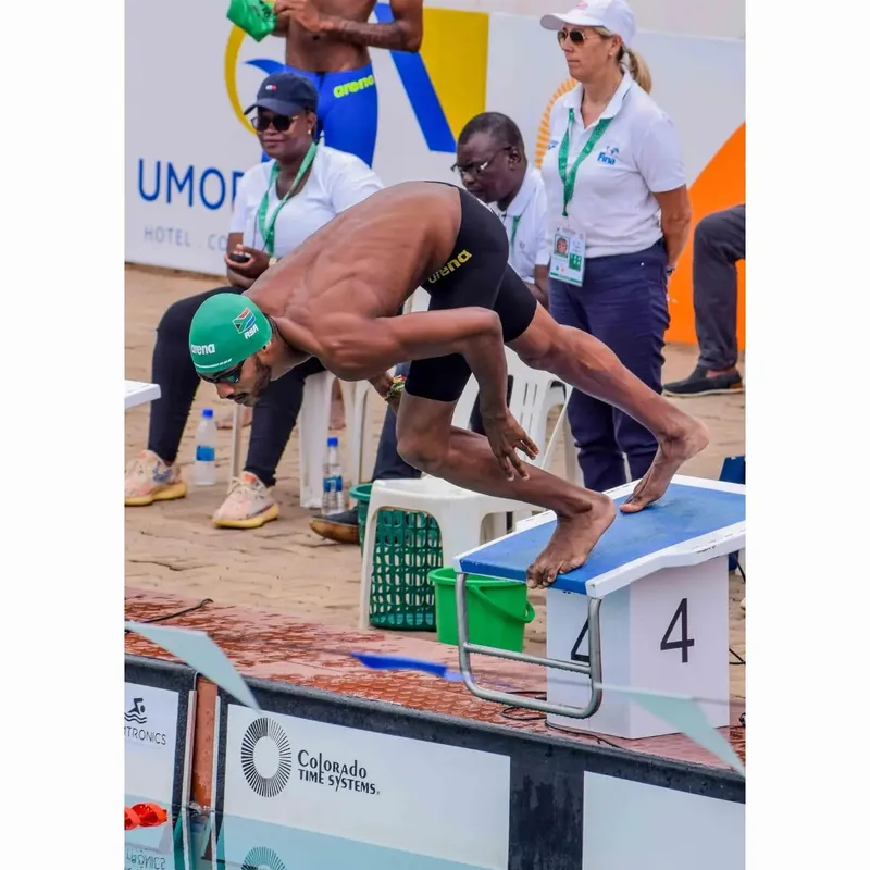 Kaydn Naidoo’s journey from water baby to Olympic hopeful