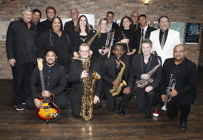 The Cape Town Big Band Jazz Festival alumni band at the 2025 festival.