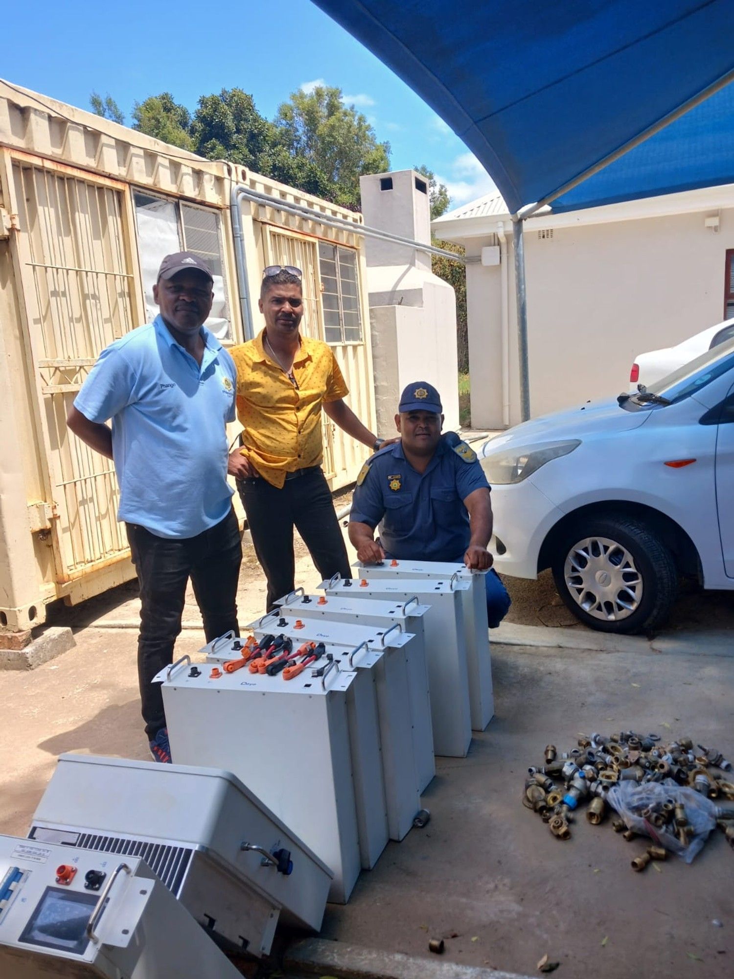 Suspect caught with stolen converters, batteries worth over R230,000