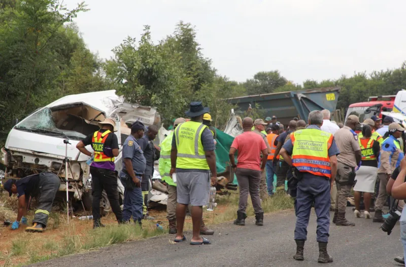 Tragedy in Vanderbijlpark: Thirteen schoolchildren killed in devastating transport accident