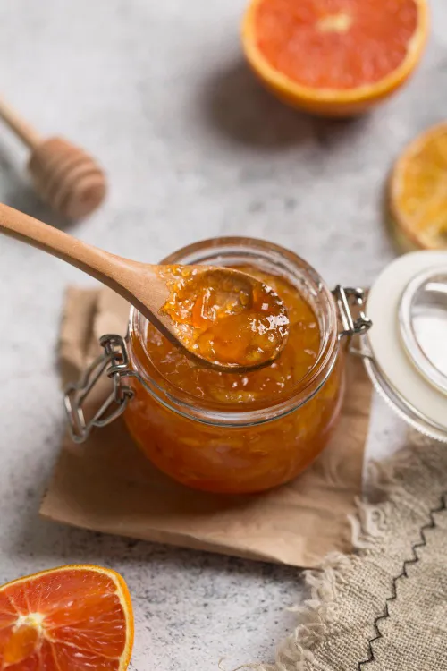 Homemade orange marmalade recipe with just four everyday ingredients