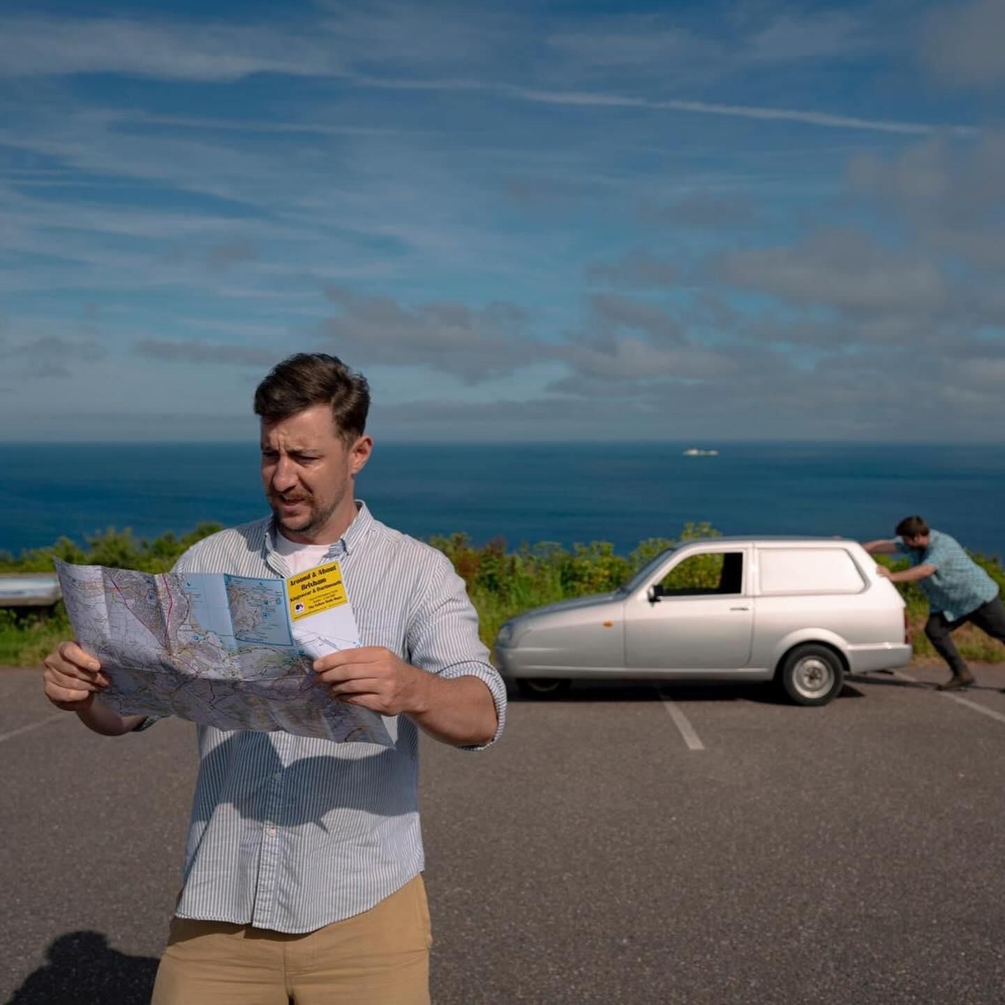 Adventurous friends embark on a three-wheeled journey from Devon to Cape Town