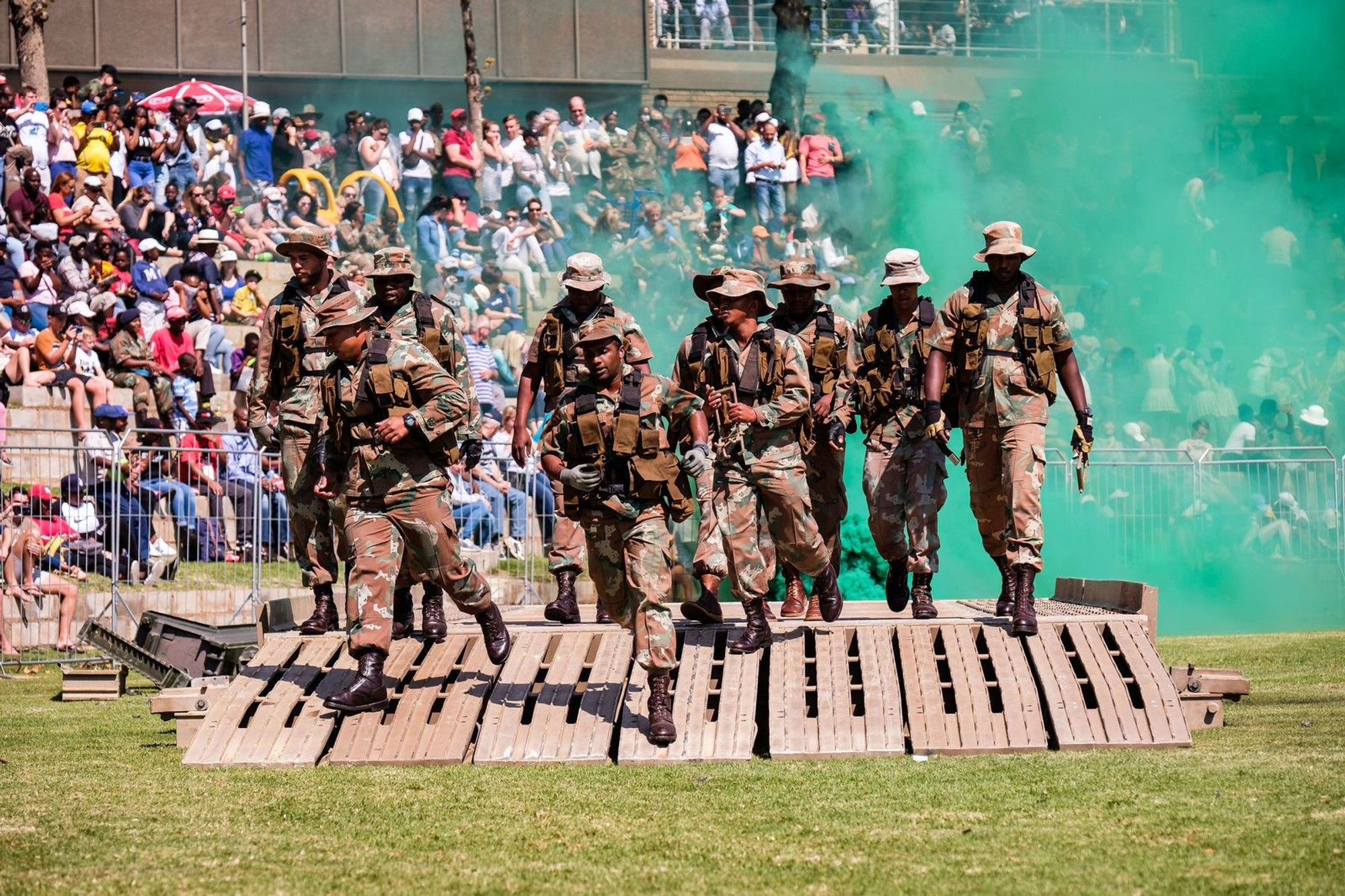 SANDF Showcases military capabilities at Rand Show 2024