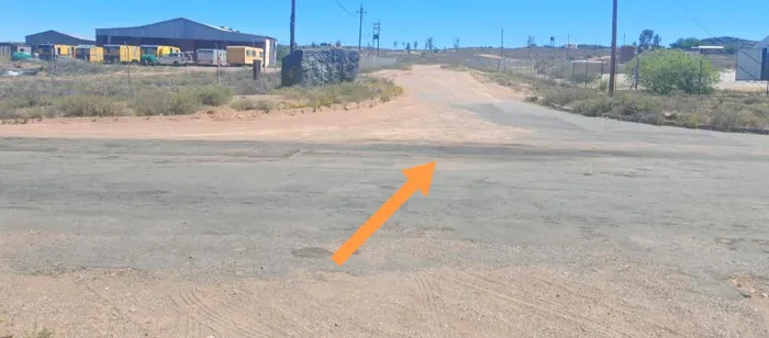 The spot where Farren Maarman's body was found.
