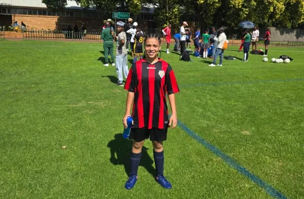 Leandre Beukes shines at SAFA Girls Academy assessments, showcasing Northern Cape talent