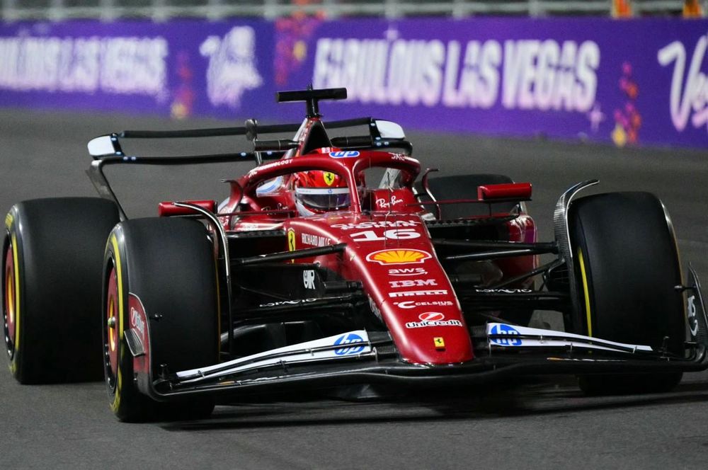 Can Ferrari's Charles Leclerc upset the McLaren's 'papaya power' in Las Vegas?