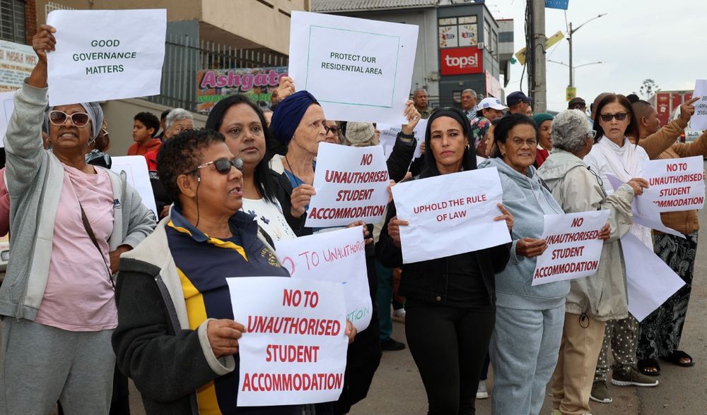 PICS: Sydenham residents protest against unauthorised student accommodation plans