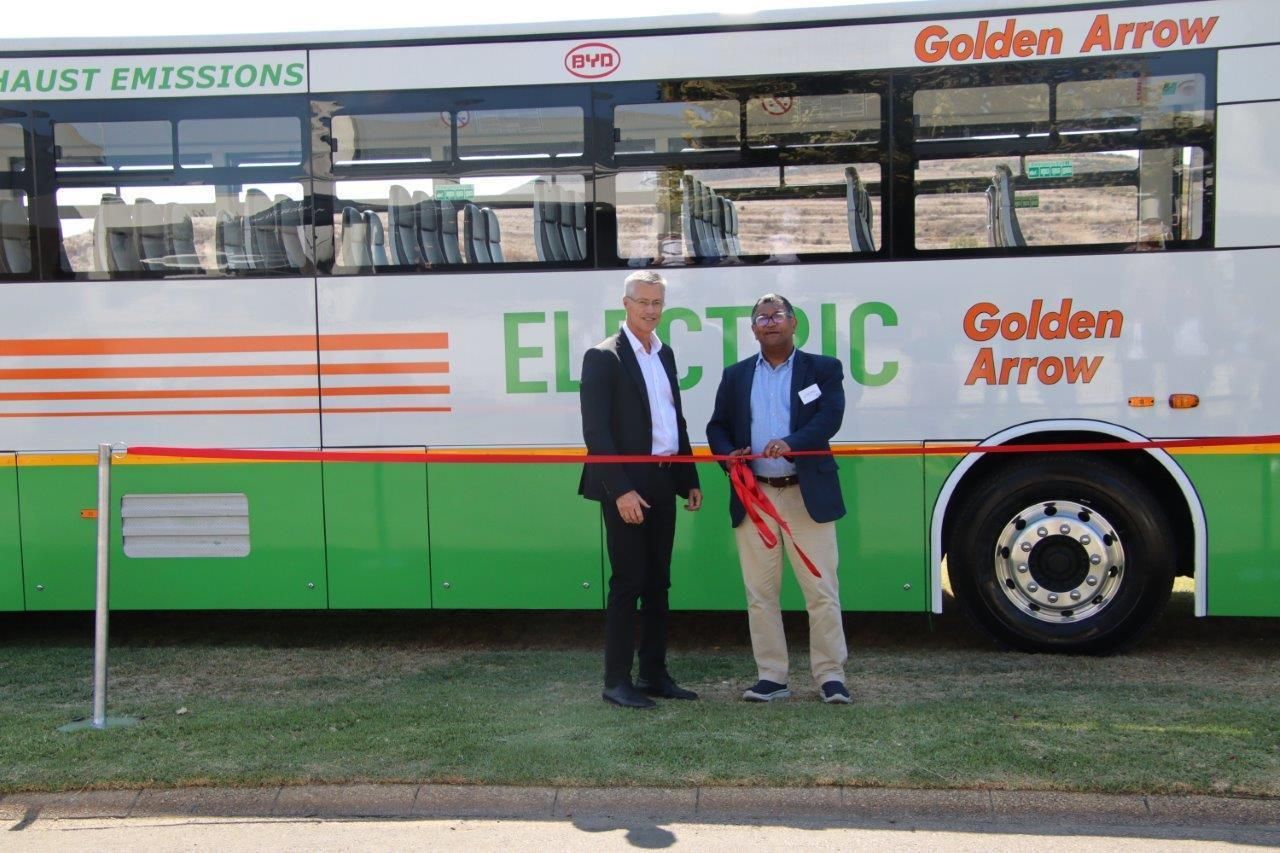 Golden Arrow Bus Services introduces South Africa’s first fleet of ...
