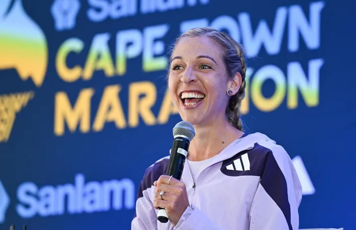 FILE. Gerda Steyn, aiming for her fifth Comrades Marathon title, showed with a training run on Wednesday that her easy pace would be good enough to secure silver medal at the historic event. Picture: Henk Kruger / Independent Media