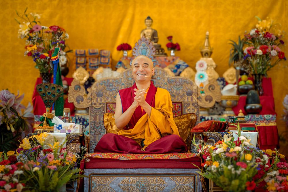 Experience the teachings of Yongey Mingyur Rinpoche during his first ...