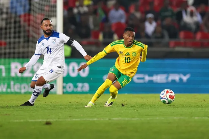 AI predicts Relebohile Mofokeng will be the breakout star of the 2026 Fifa World Cup, highlighting his potential as a global superstar with his impressive performances for Orlando Pirates and creative playing style. Picture: PHILL MAGAKOE / AFP
