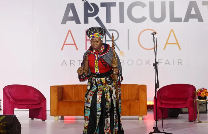 The Articulate Africa Art and Book Fair at the Durban Exhibition centre.