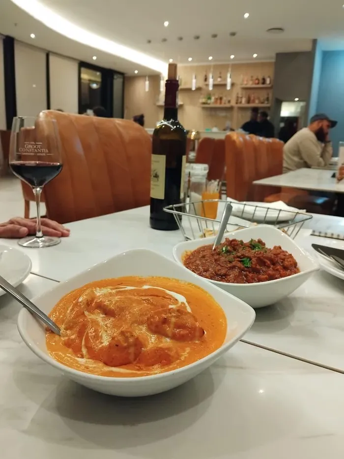 Smokey butter chicken and 