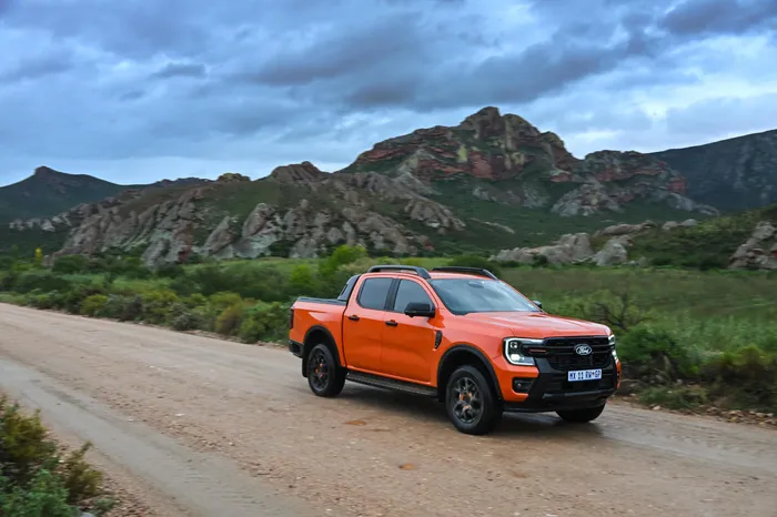 The Ranger Wildtrak remains one of the most distinctive bakkies on the road with its bold grille, C-clamp Matrix LED lighting signature and muscular bodywork.
