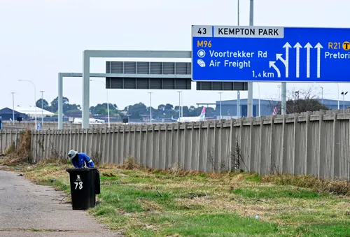 What happens when an unidentified body is found in South Africa?
