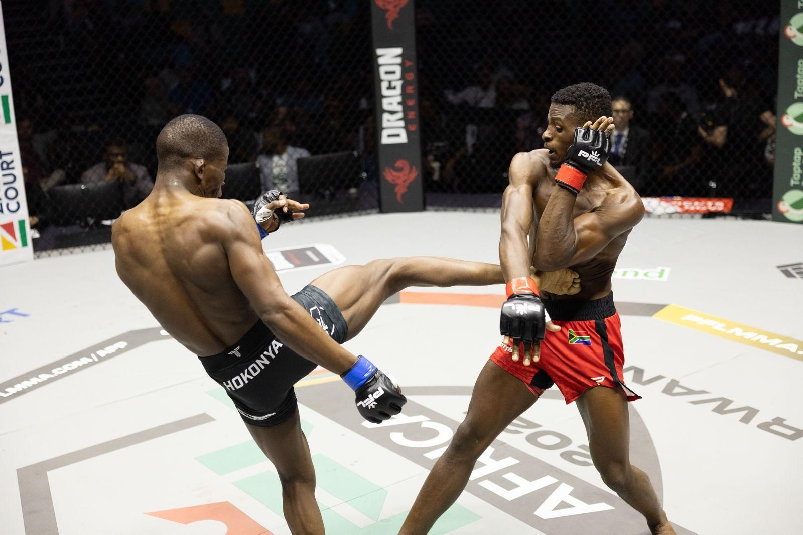 Ndebele and Clarke secure spots in PFL Africa Finals after dominant semifinal wins