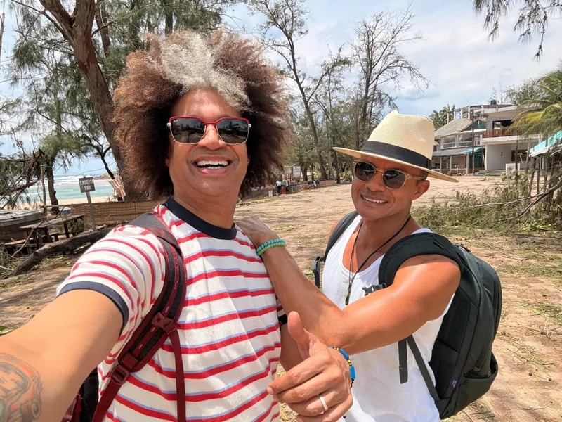 Caught in Cyclone Gezani: Marc Lottering and Anwar Mc Kay's unforgettable holiday in Mozambique