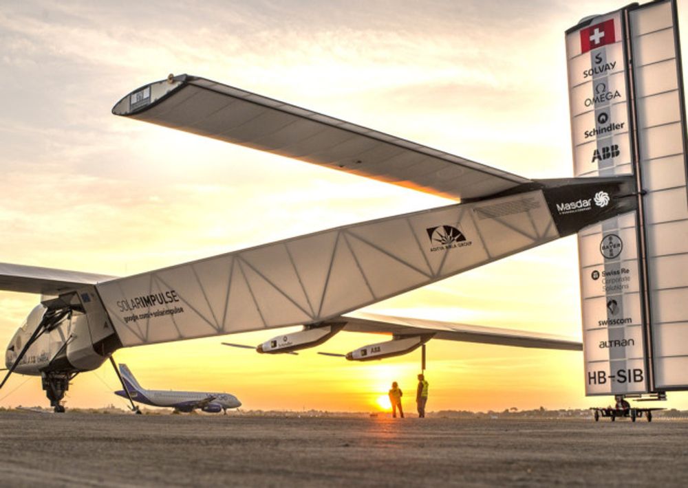 Solar-powered plane aims to cross Pacific in 5 days