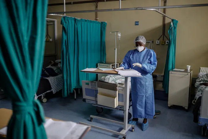 Gauteng premier David Makhura to open a newly built 150 bed Covid-19 isolation ward at Bronkhorstspruit Hospital. File Picture: AFP