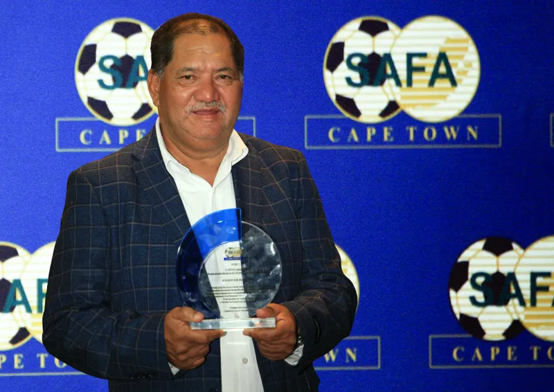 Hanover Park FC chairman honoured for his contribution to the development of soccer