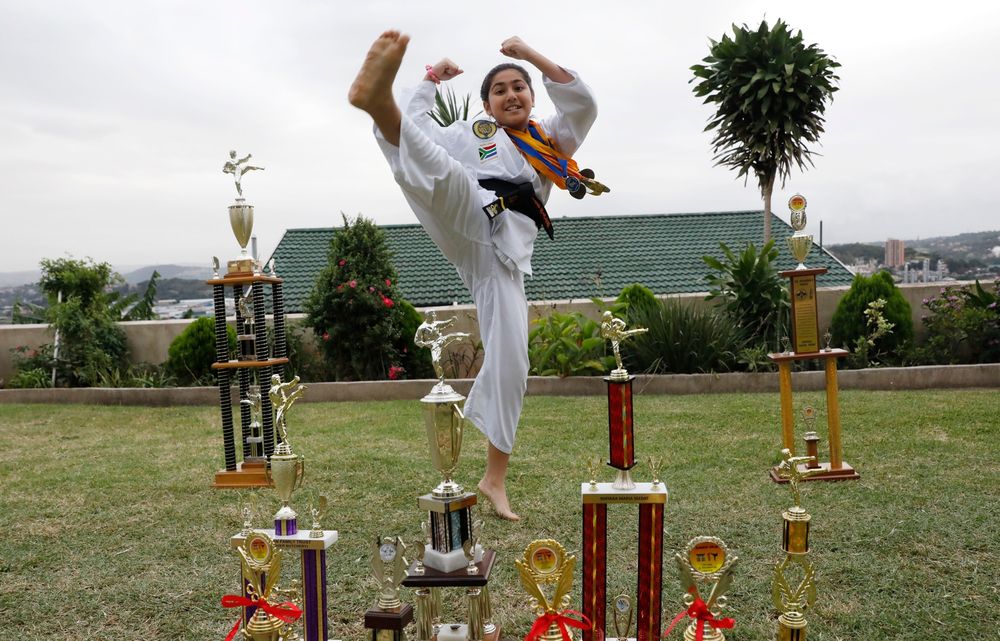 Sky's the limit for 10-year-old Durban girl who received her black