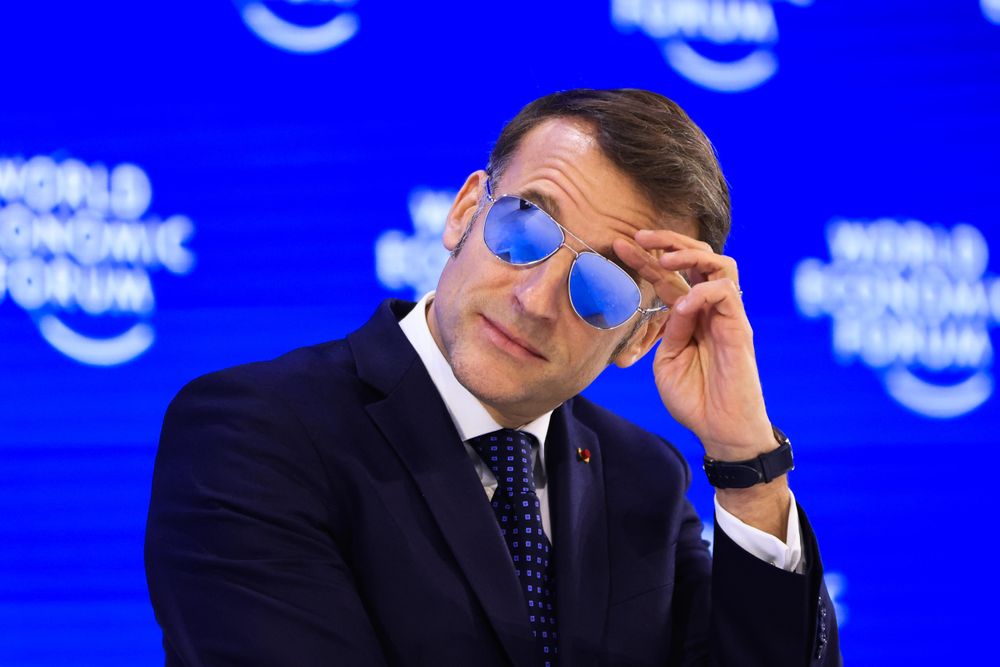 Macron’s blue aviators spur massive surge in tiny Italian firm