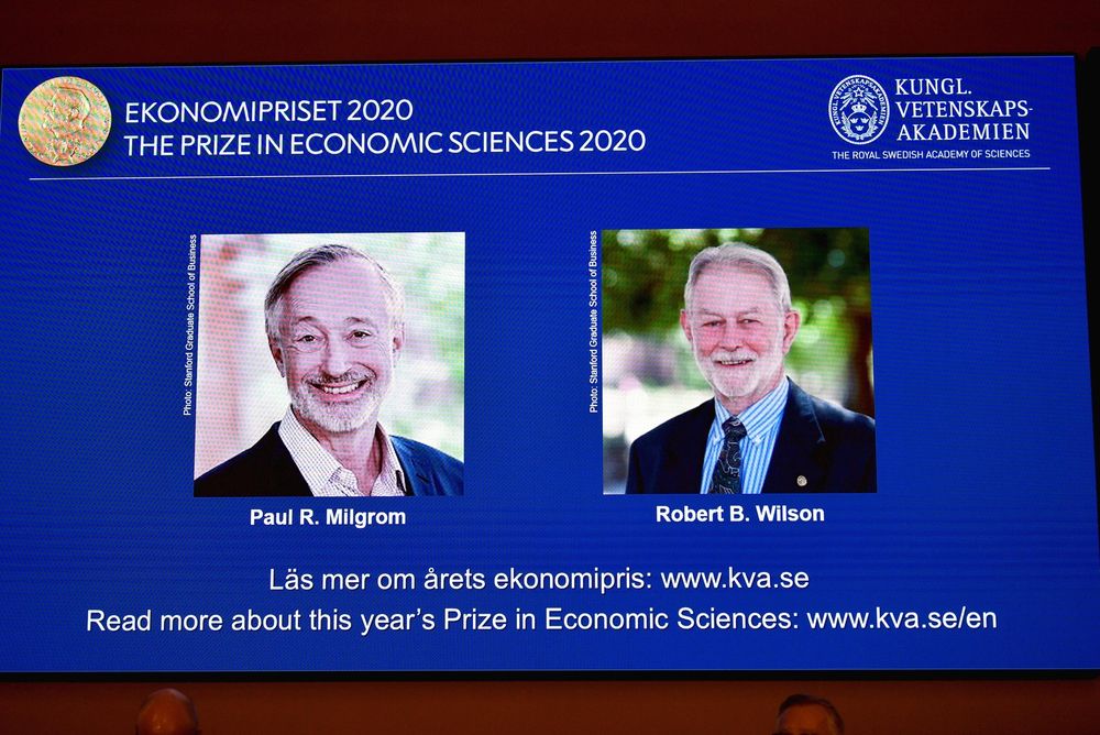 Paul Milgrom, Robert Wilson win 2020 Nobel Prize in Economics for work on auction theory