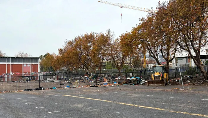 The parking area at Stegman Road and surrounding areas has been cleared by the city after it received a court order to evict the illegal occupants living there.