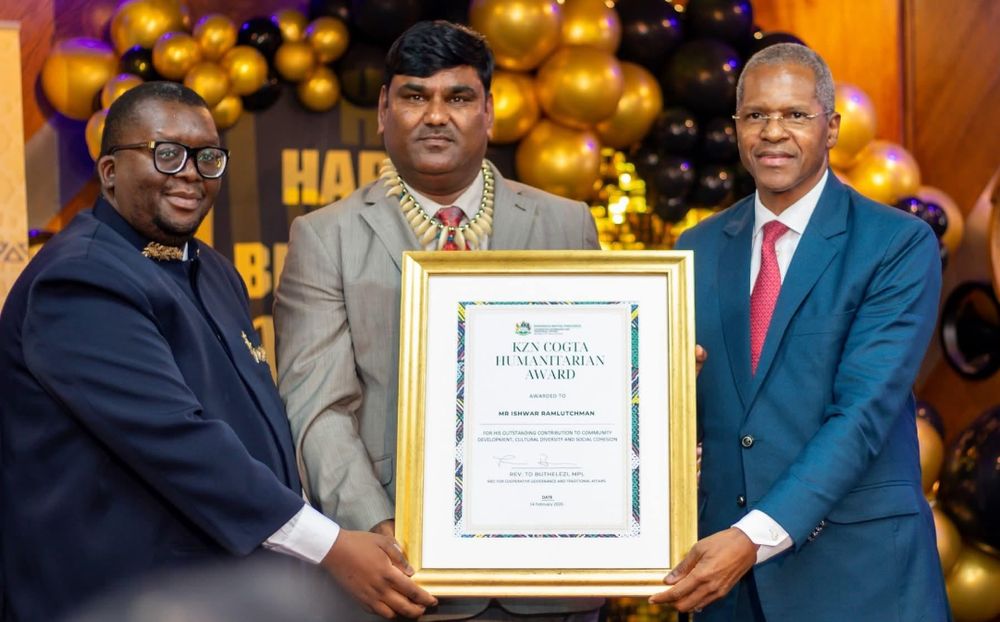 Prince Ishwar Ramlutchman Mabheka Zulu honoured for his humanitarian contributions at 50th birthday