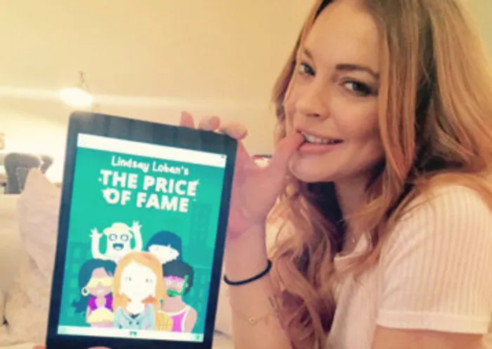 Lindsay Lohan's new app is pretty much the same as Kim Kardashian's.