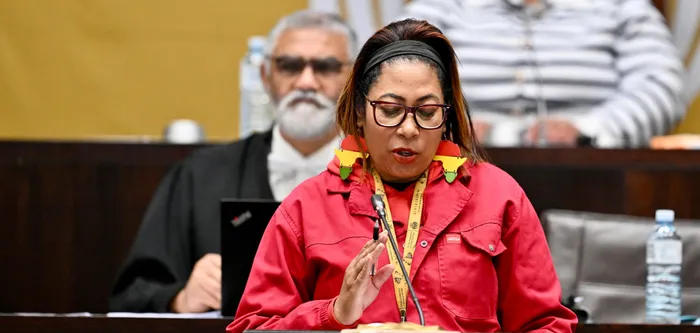The EFF’s Hlengiwe Octavia Mkhaliphi said they reject the Bill.
