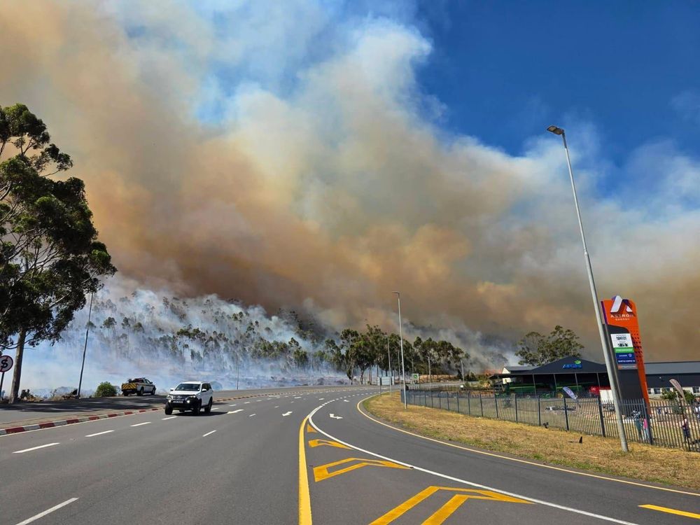 Severe fires in the Western Cape lead to property destruction and ...