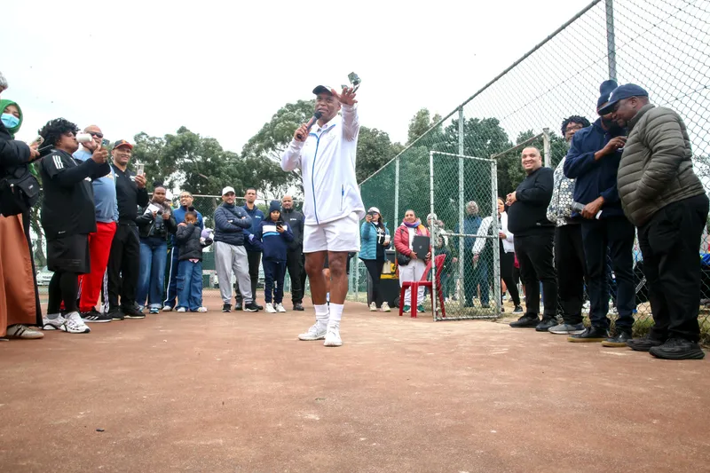 It's all about getting children to play again, says street tennis tournament organiser