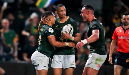 Debutants shine as ruthless Springboks blank Wales 43-0 in Durban