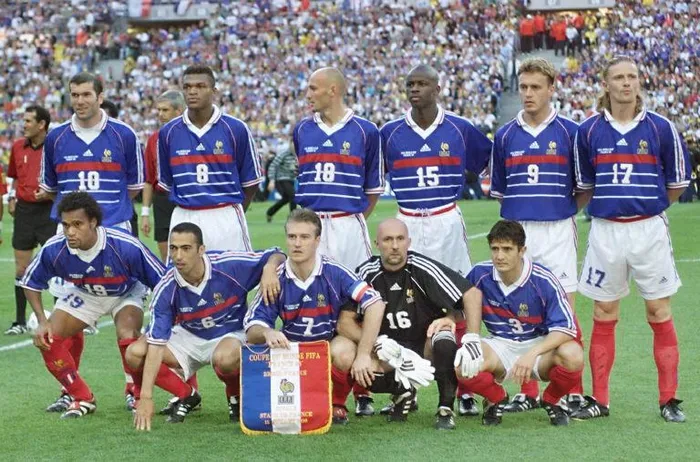 The France tea that won the World Cup. Photo: AFP