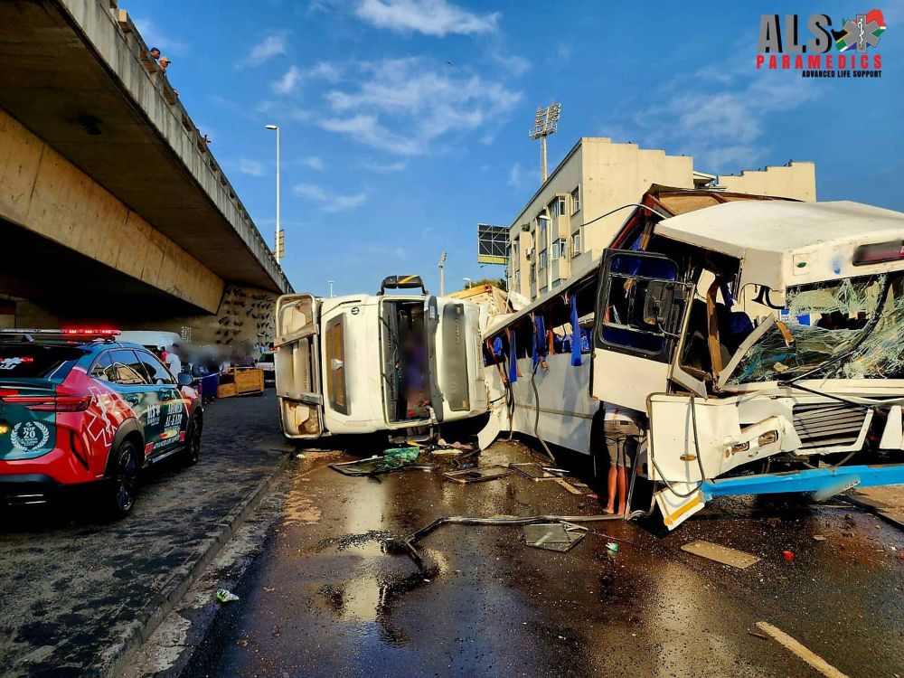 Carnage on Durban roads leaves over 30 injured