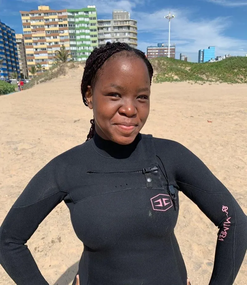 Blind surfer's Oceans 8 challenge