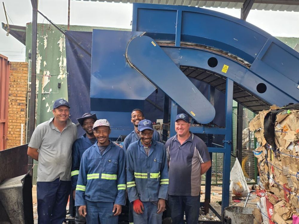 Gauteng recycling businesses benefit from equipment upgrades, boosting output