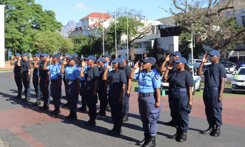 Stellenbosch Municipality welcomes new Peace Officers to boost community safety