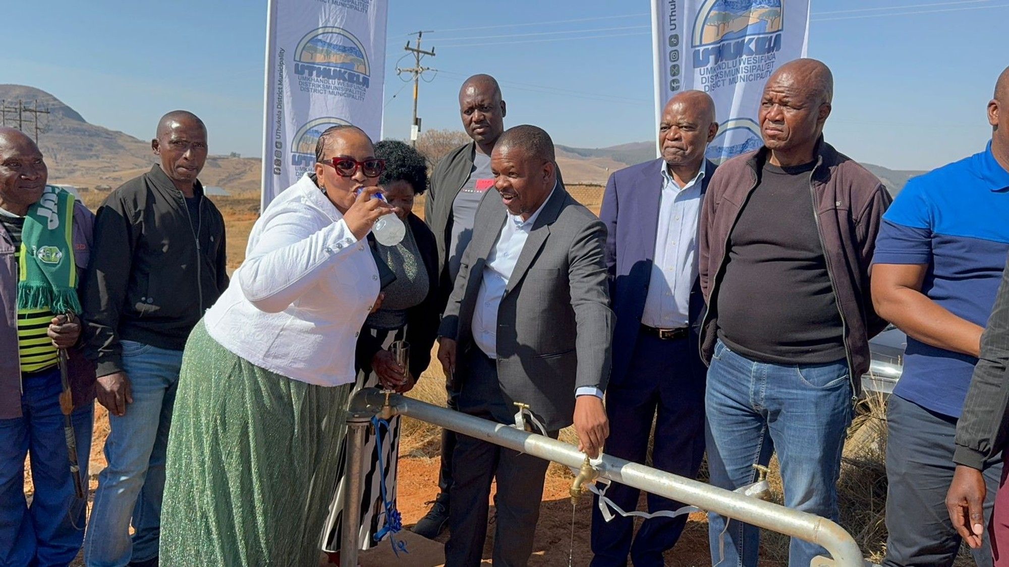 Struggling uThukela District Municipality opens new water scheme to ...