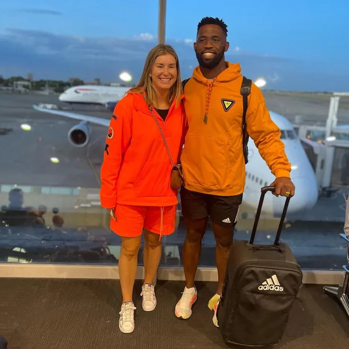 Rachel and Siya Kolisi. Picture: Instagram