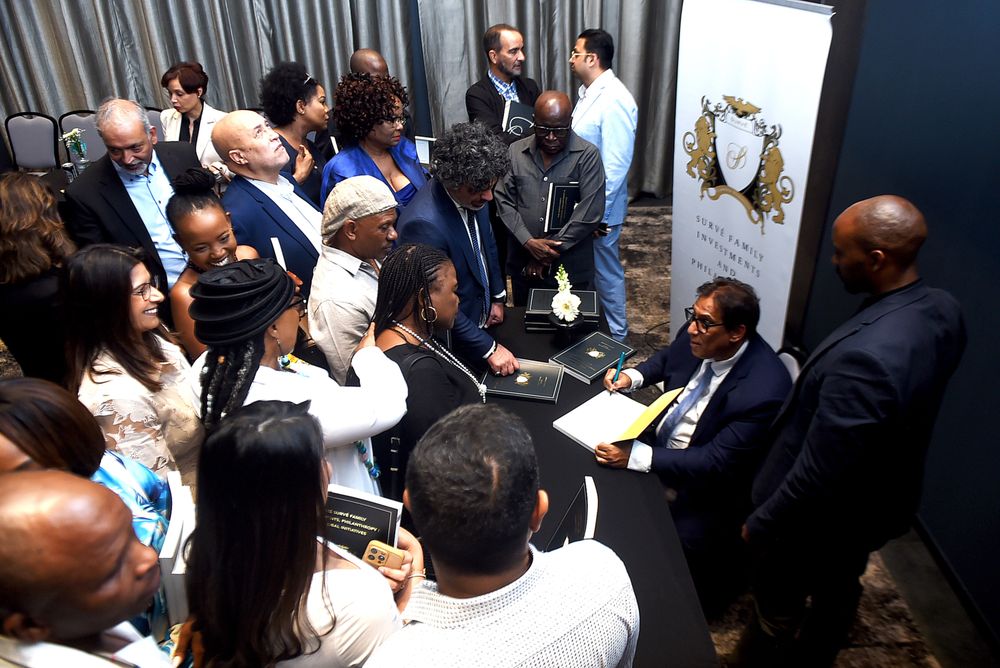 Celebrating intellect and friendship at Dr Survé's Johannesburg book launch