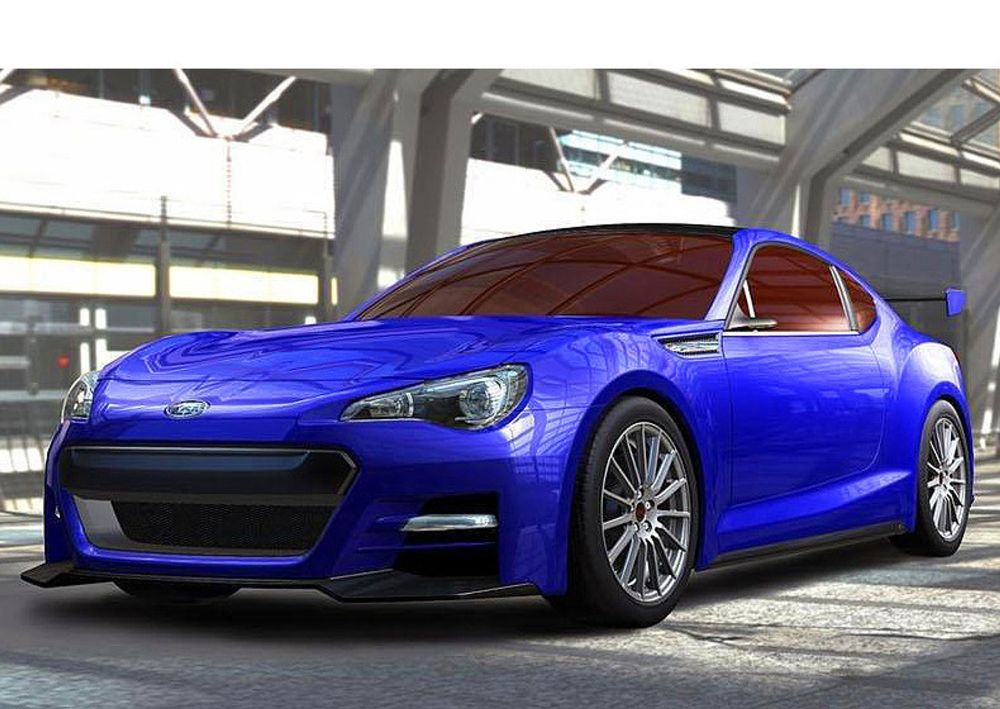 Subaru unleashes RWD coupe concept
