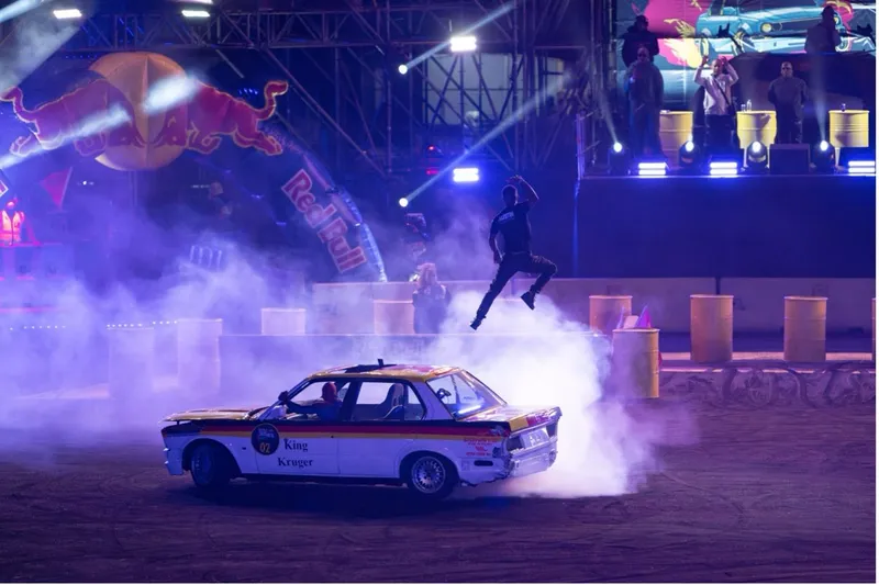 King Kruger's BMW E30 spin car 