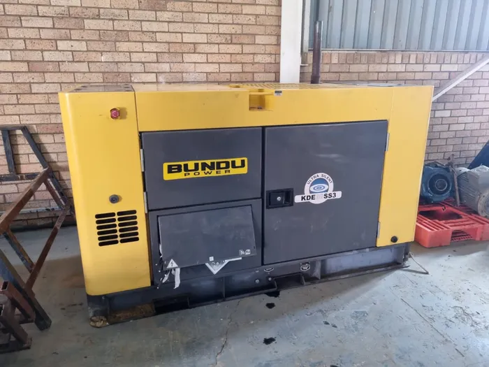 Heavy duty industrial generator.