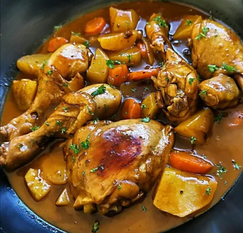 Easy chicken stew recipe for a budget-friendly weeknight dinner