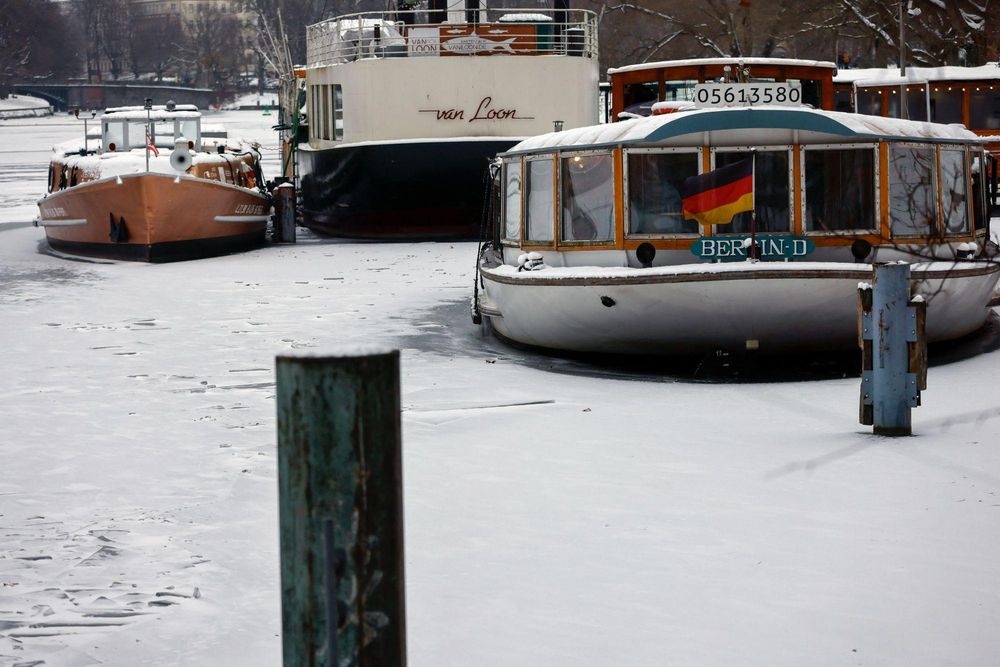 Severe winter storms cause travel chaos across Central Europe