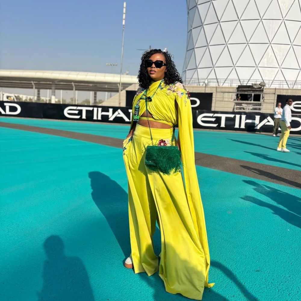 Anele Mdoda calls for Johannesburg to host F1 after her first Abu Dhabi Grand Prix experience